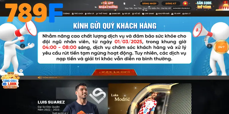 Các điểm mạnh của sân chơi 789F